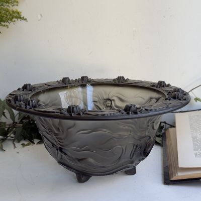 Ваза фруктовница Josef Inwald Barolac Русалка 32 см Чехословакия 30-е гг. Ардеко