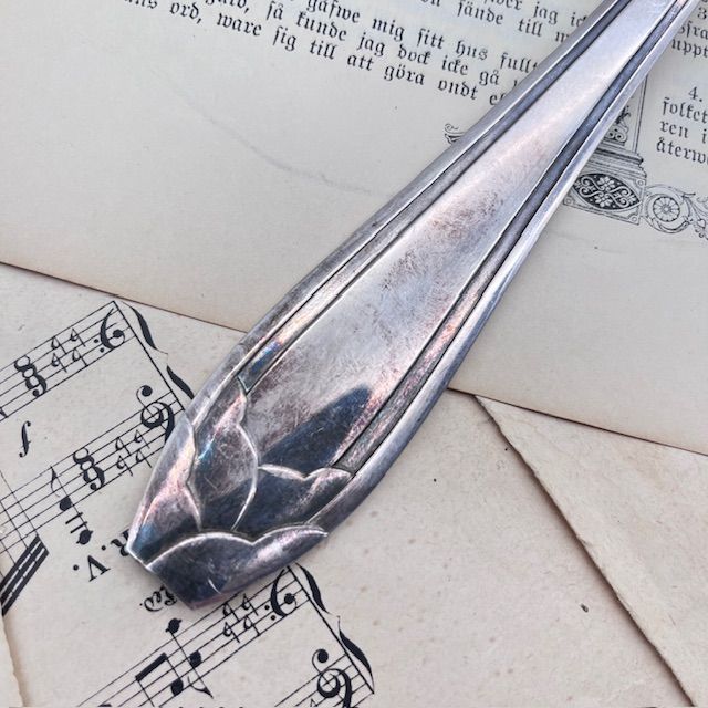 Половник 31 см серебрение Франция