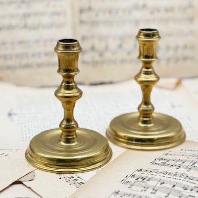 Подсвечник Raleigh 15 см латунь 