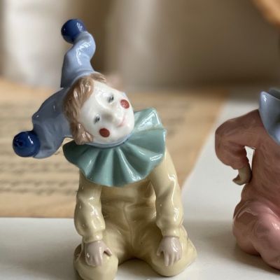 Статуэтка Клоун в синей шапочке 14 см NAO by Lladro, Испания