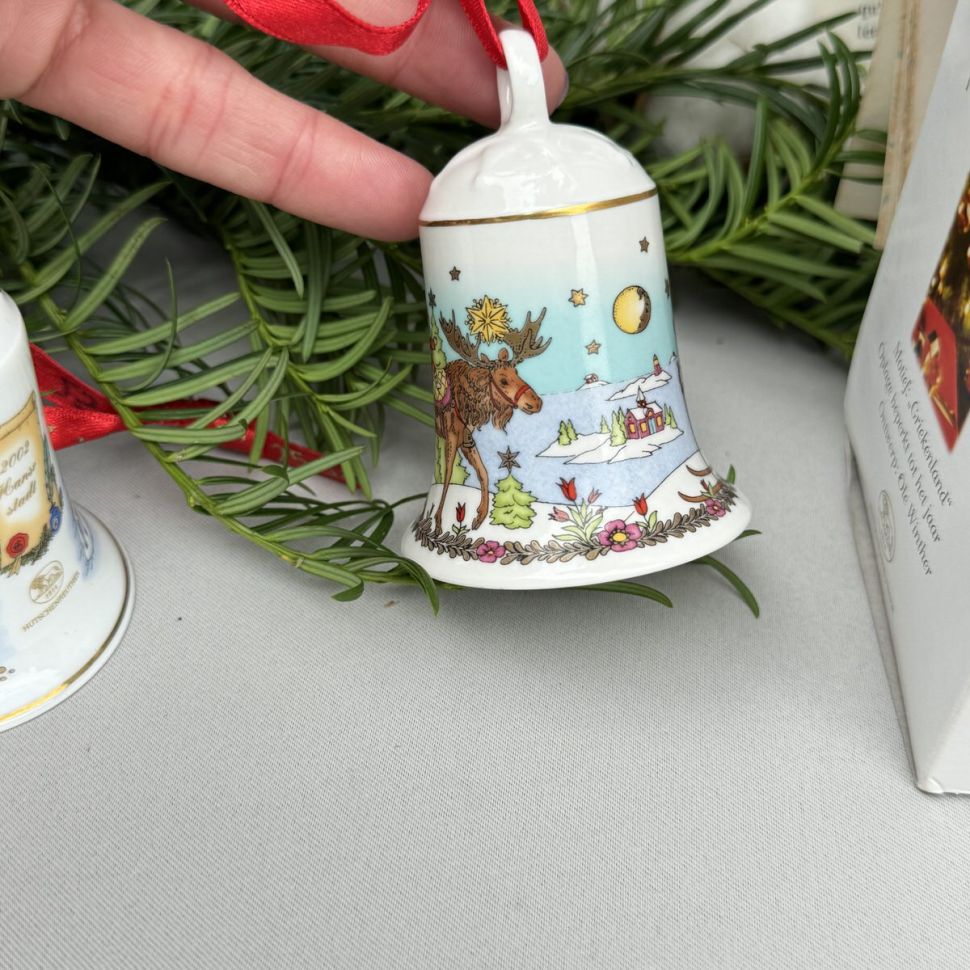 Колокольчик рождественский 2005 Hutschenreuther Германия