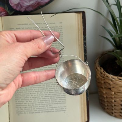 Ситечко для чая 5 см серебрение