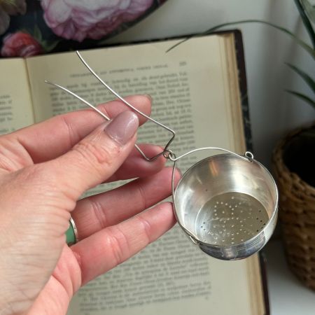 Ситечко для чая 5 см серебрение