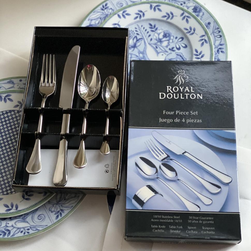 Прибор столовый Royal Doulton набор 4 предмета