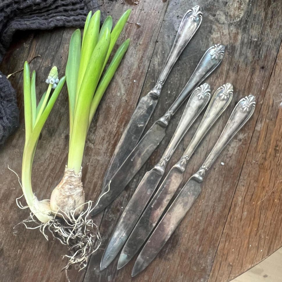 Нож десертный Wellner 16 см мельхиор Германия