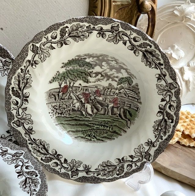 Тарелка глубокая Myotts Country Life 23 см Англия