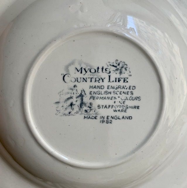 Тарелка глубокая Myotts Country Life 23 см Англия