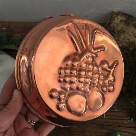 Форма для выпечки Ананас медь