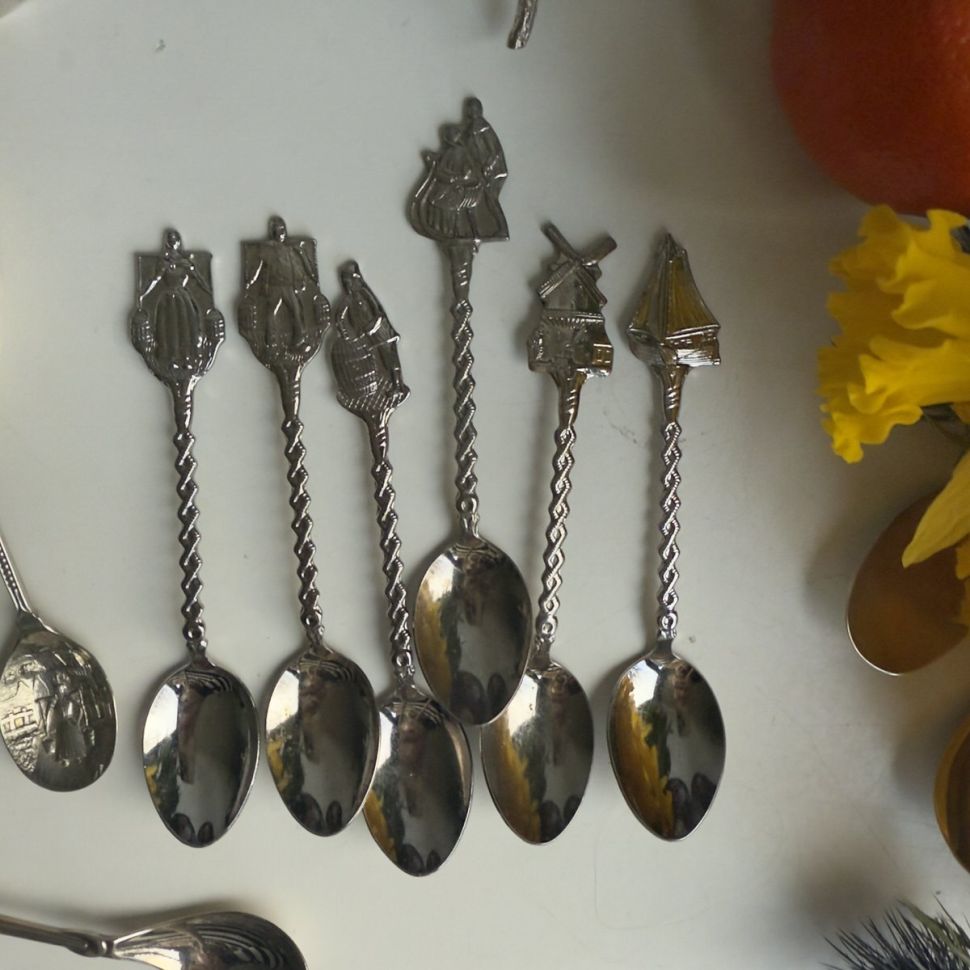 Ложка кофейная Novalux 12 см серебрение Голландия 