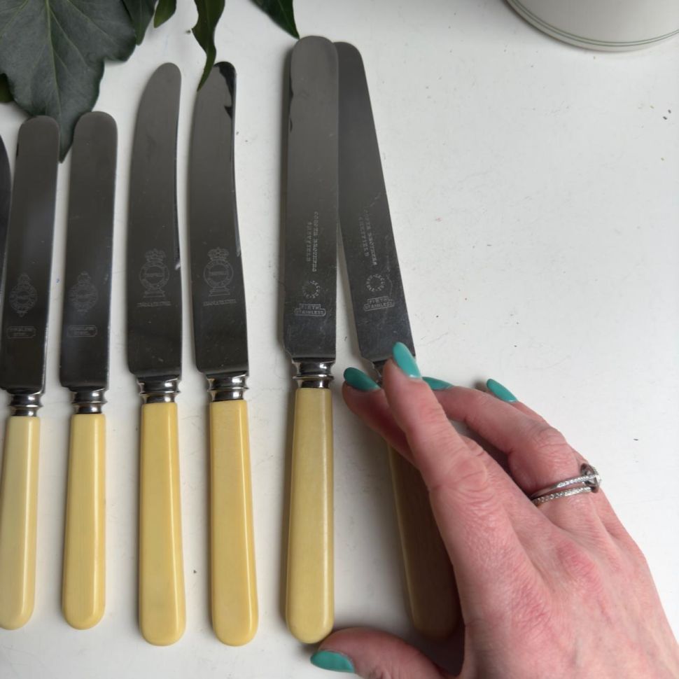 Нож столовый Cooper Brothers Sheffield 24 см сталь Англия