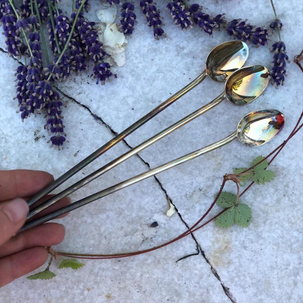 Ложка кофейная длинная  