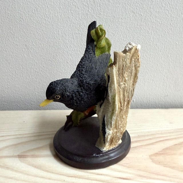 Статуэтка Vogelwelt Collection Черный дрозд  2003 г Англия