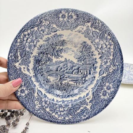 Тарелка глубокая English Ironstone Company (EIT) 22 см Англия   