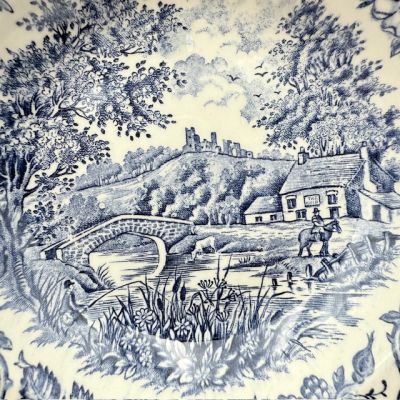 Тарелка глубокая English Ironstone Company (EIT) 22 см Англия   