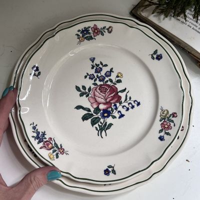 Тарелка Alt Strassburg ВиллеройБох 16 см фарфор Германия 1950-е гг.