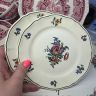 Тарелка Alt Strassburg ВиллеройБох 16 см фарфор Германия 1950-е гг.