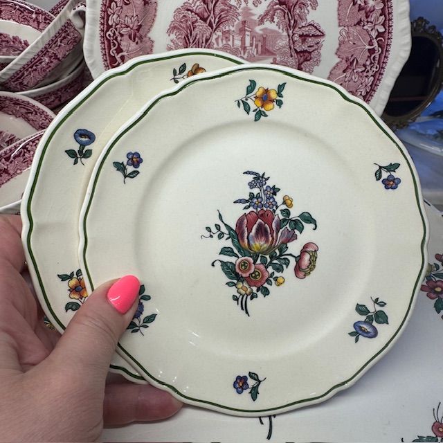 Тарелка Alt Strassburg ВиллеройБох 16 см фарфор Германия 1950-е гг.