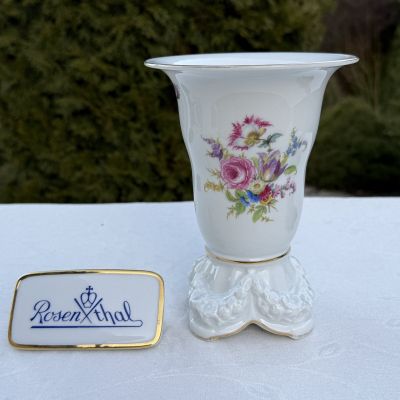 Ваза Rosenthal Мейсенский букет 17 см фарфор Бавария