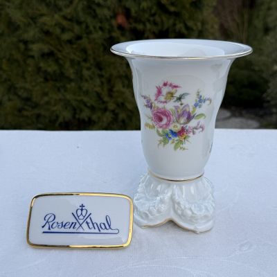 Ваза Rosenthal Мейсенский букет 17 см фарфор Бавария