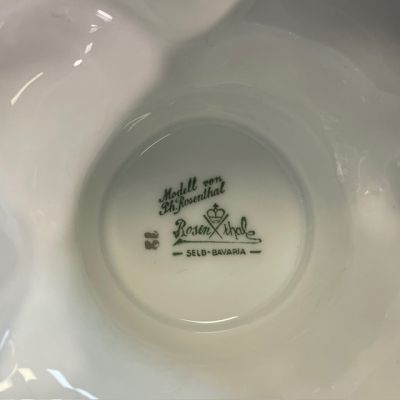 Ваза Rosenthal Мейсенский букет 17 см фарфор Бавария