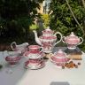 Кофейная пара Spode Pink Camilla 80 мл фарфор Англия