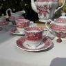 Кофейная пара Spode Pink Camilla 80 мл фарфор Англия