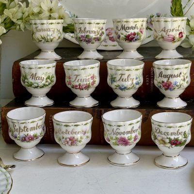 Подставка под яйцо Royal Albert 12 месяцев Англия набор 12 шт