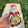 Елочная игрушка Санта Kamozja Family набор 2 шт стекло ручная роспись
