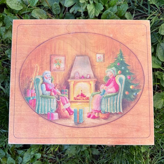 Елочная игрушка Санта Kamozja Family набор 2 шт стекло ручная роспись