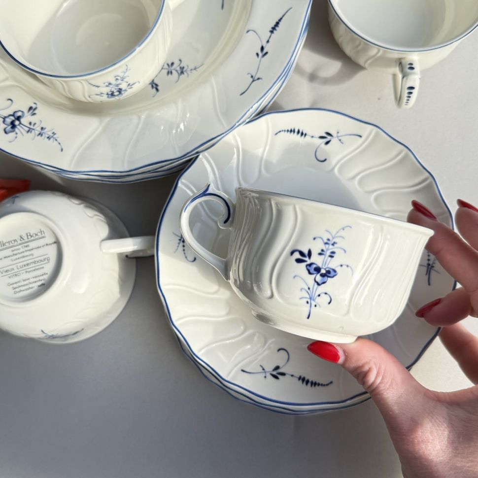 Чайная пара Vieux Luxembourg ВиллеройБох 200 мл фарфор Германия