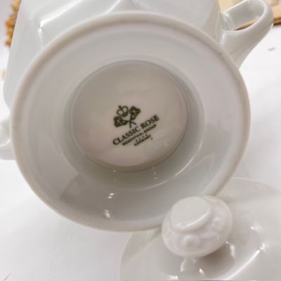 Сахарница Rosenthal Maria Classic Rose серый край 15 см Германия