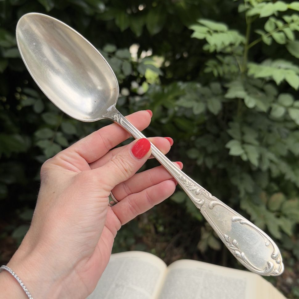 Царь ложка SFAM 27 см серебрение Франция