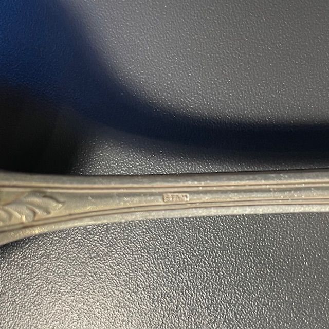 Царь ложка SFAM 27 см серебрение Франция