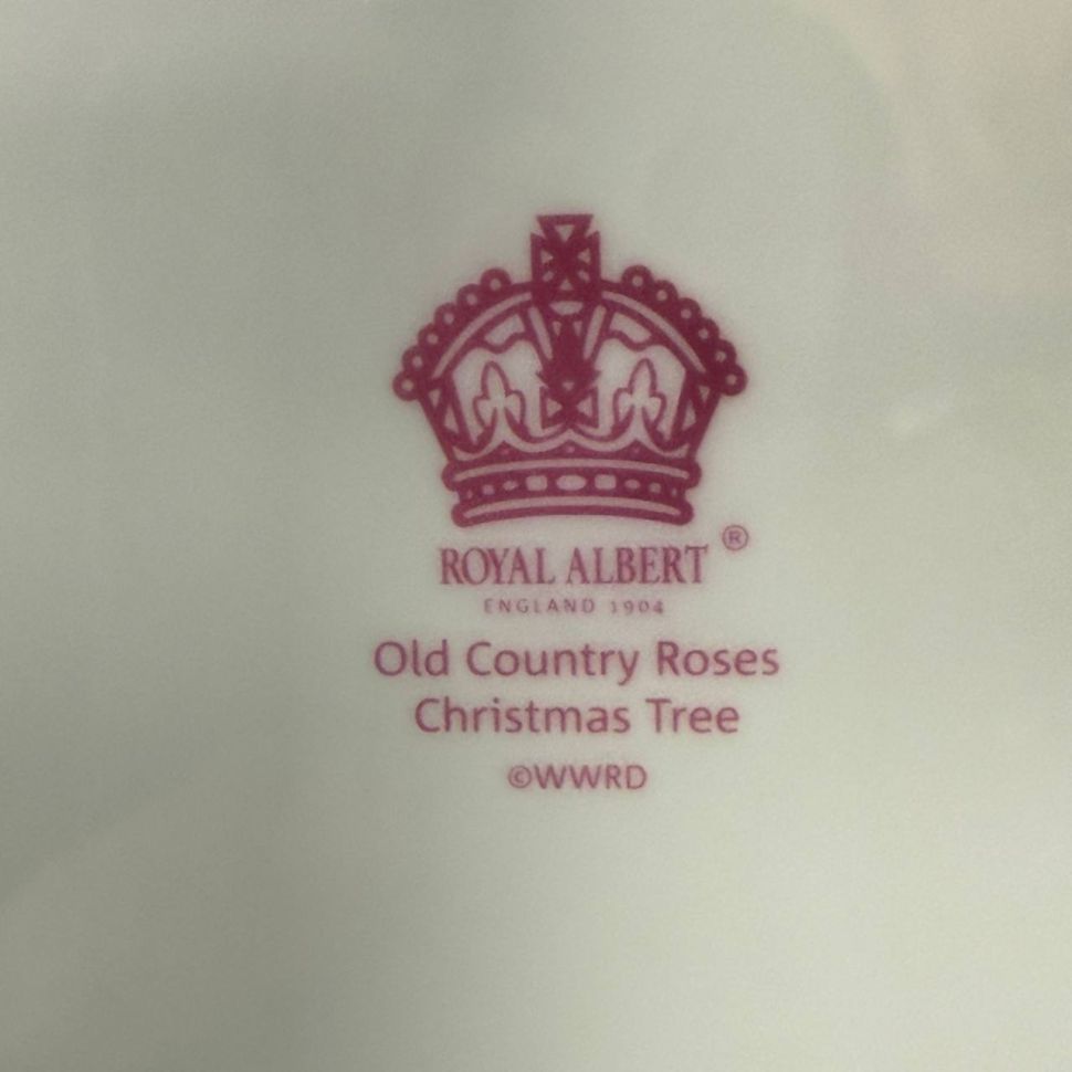 Менажница Royal Albert Old Country Roses Christmas Tree Англия