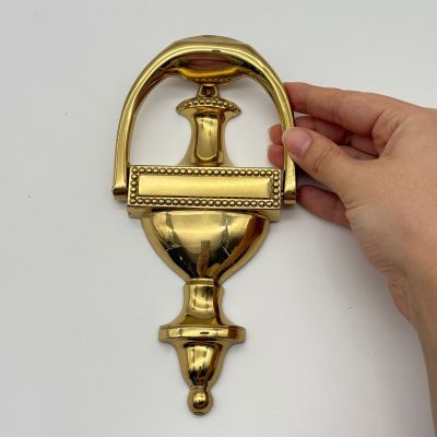 Дверной молоток 20 см Модерн латунь Португалия