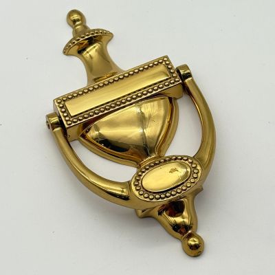 Дверной молоток 20 см Модерн латунь Португалия