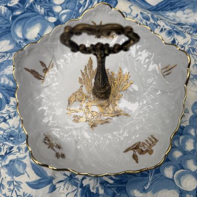 Менажница Limoges B.H. Cadeaux 21 см фарфор Франция        