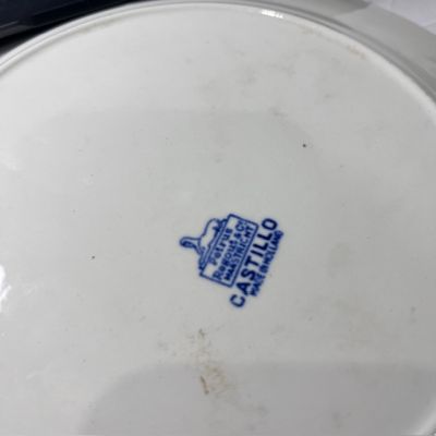 Тарелка Maastricht Petrus Regout Castillo 24 см Голландия