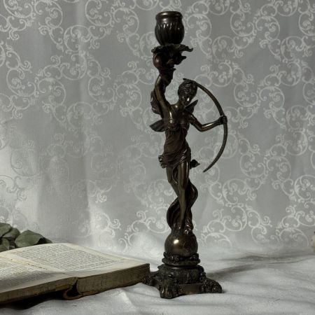 Подсвечник богиня Диана 32 см Veronese