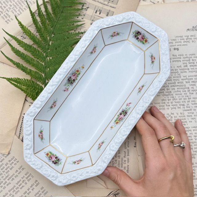 Блюдо Rosenthal Maria Classic Rose Розы 26 см Германия 