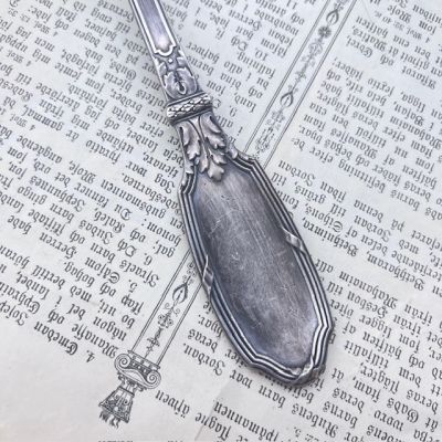 Половник 32 см серебрение Франция