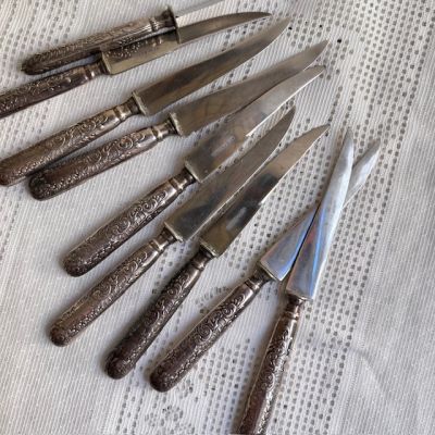 Нож Rein-Nickel 16 см сталь мельхиор Германия