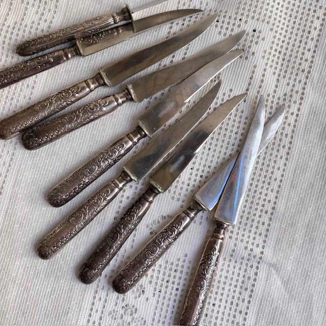 Нож Rein-Nickel 16 см сталь мельхиор Германия