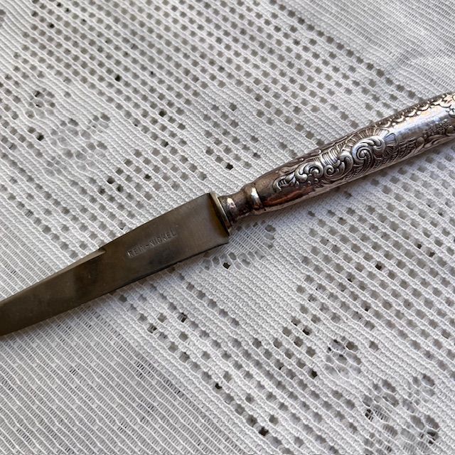 Нож Rein-Nickel 16 см сталь мельхиор Германия