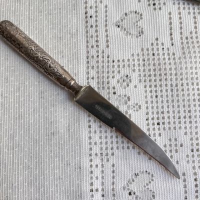 Нож Rein-Nickel 16 см сталь мельхиор Германия