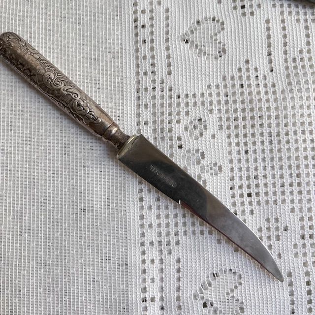 Нож Rein-Nickel 16 см сталь мельхиор Германия