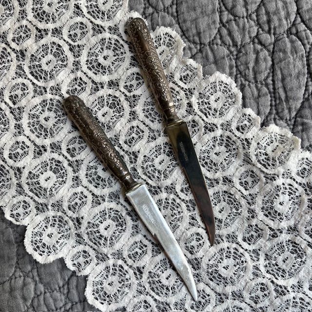 Нож Rein-Nickel 16 см сталь мельхиор Германия