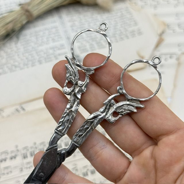 Ножницы для винограда 16 см серебрение