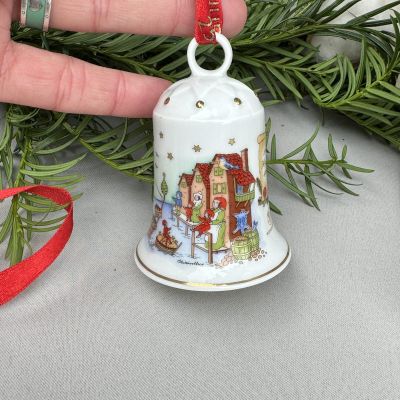 Колокольчик рождественский 2002 Hutschenreuther Германия