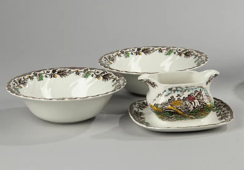 Салатник Myotts Country Life 22 см Англия